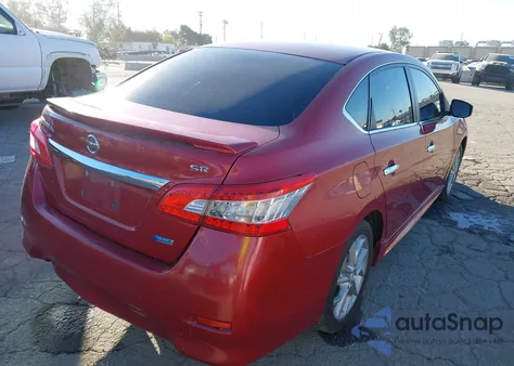 2013 Nissan Sentra Sr из США, поврежденный, VIN 3N1AB7AP1DL631015